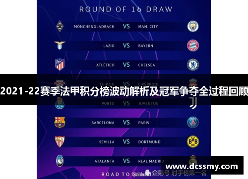 2021-22赛季法甲积分榜波动解析及冠军争夺全过程回顾 2021-22赛季法甲积分榜波动解析及冠军争夺全过程回顾